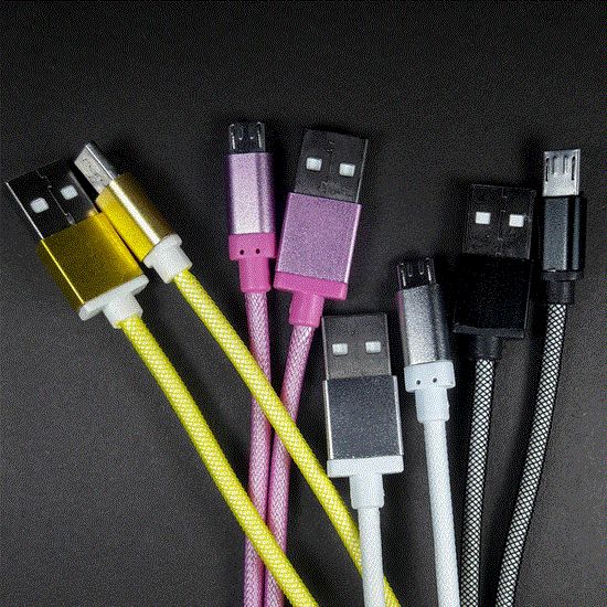 Picture of کابل شارژ اندروید با روکش فنری