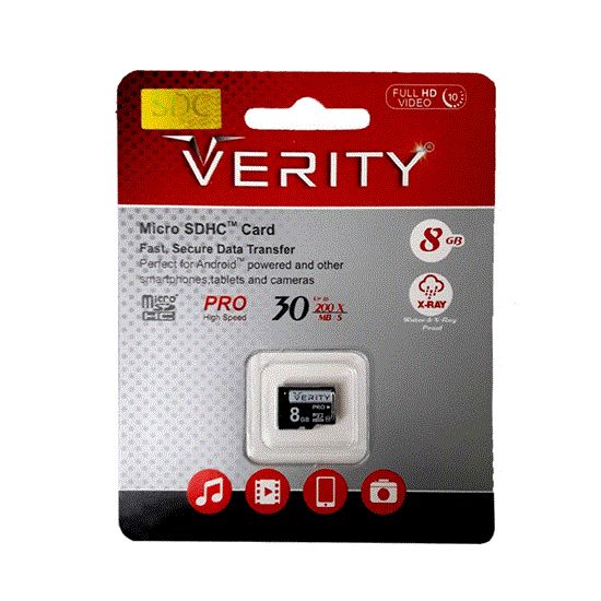 Picture of کارت حافظه وریتی verity Micro SD گارانتی مادام العمر