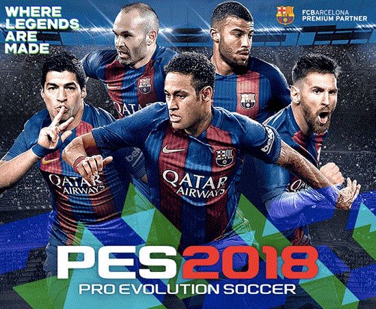 Picture of بازی مخصوص پی اس4   Pro Evolution Soccer 2018