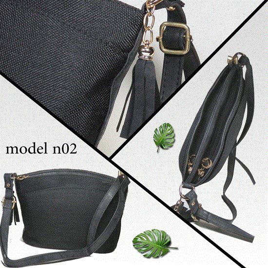 Picture of کیف دستی مجلسی زنانه مشکی ساده