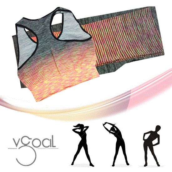 Picture of تاپ و شلوار ورزشی زنانه نارنجی VGOAL