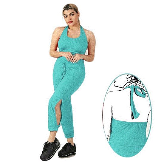 Picture of سرهمی اسپرت دور گردنی رنگ آبی