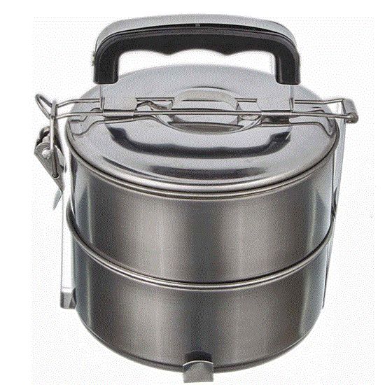 Picture of ظرف غذای 2 طبقه استوانه ای