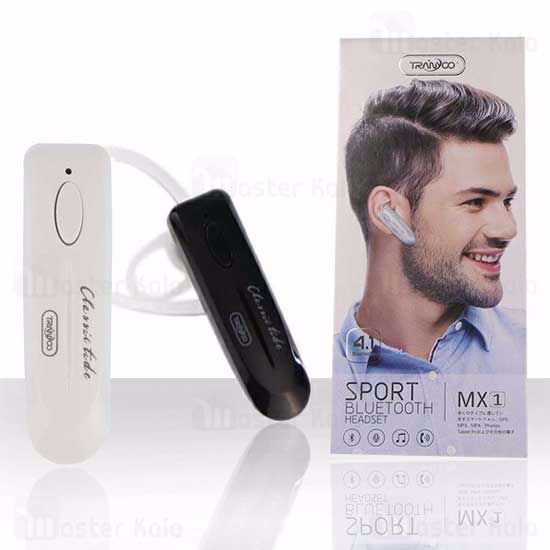 Picture of هندزفری بلوتوث ترانیو سفید مدلMX1