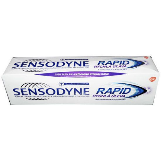 خمیر دندان سنسوداین مدل RAPID حجم 75 میلی لیتر