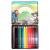 Picture of مداد رنگی 24 رنگ جعبه فلزی SKY مدل بچه گانه