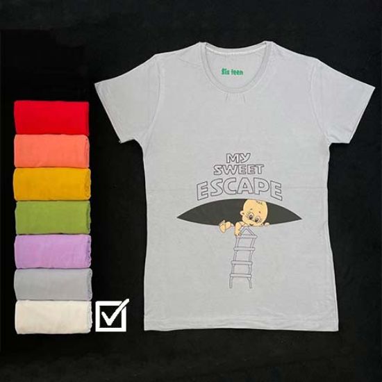 تیشرت طرح دار