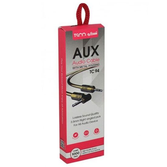 Picture of کابل AUX تسکو مدل TC94 طول 1متر رنگ مشکی