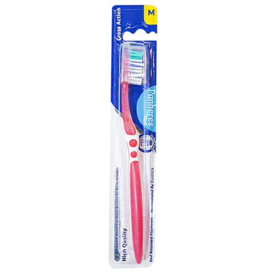 Picture of مسواک بزرگسال پنبه ریز مدیوم مدل CROSS ACTION رنگ قرمز