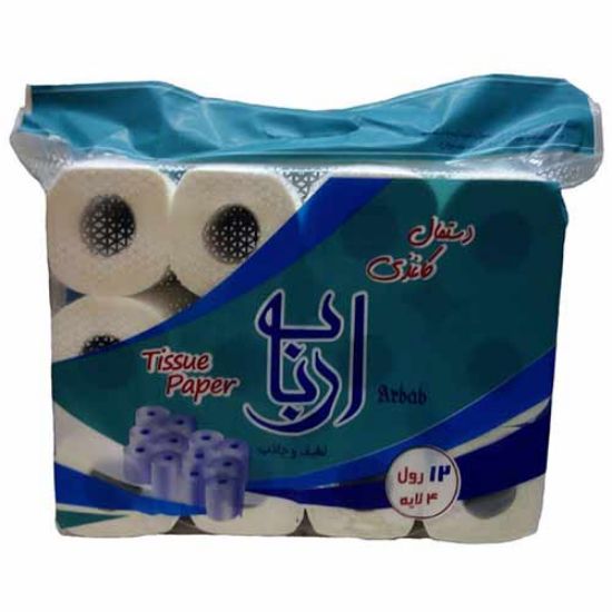 دستمال توالت رولی