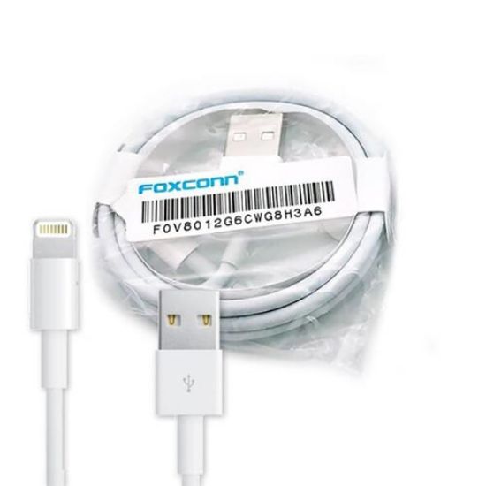 Picture of کابل شارژ USB به لایتنینگ Foxconn مدل FOV8A54 طول 1 متر