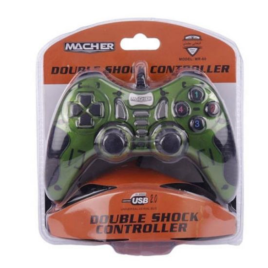 Picture of دسته بازی مچر کامپیوتری  مدل MR-60 سبز