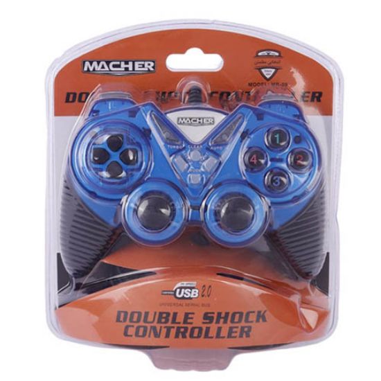 Picture of دسته بازی مچر کامپیوتری  مدل MR-59 آبی