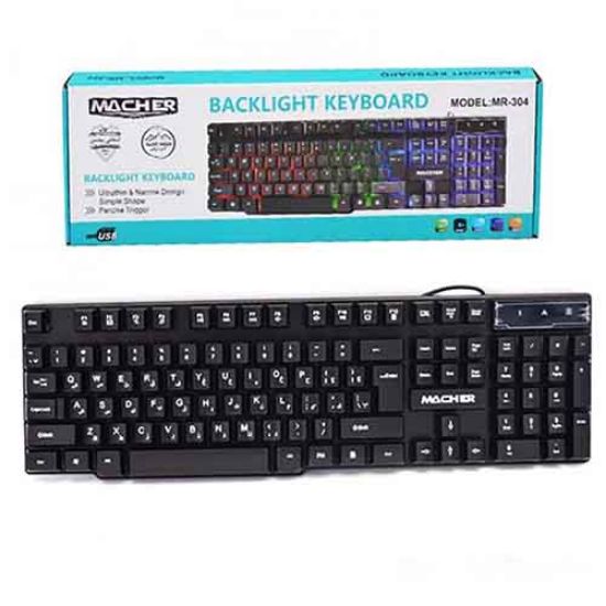 Picture of کیبورد گیمینگ RGB مچر مدل MR-304