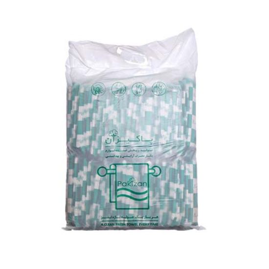 Picture of حوله یکبار مصرف 90 گرمی پاکیزان بسته 100 عددی