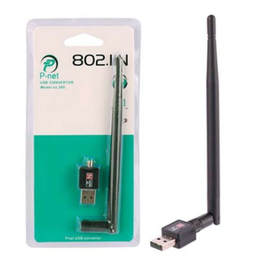 Picture of کارت شبکه USB بی سیم آنتن بلند پی نت مدل co.300